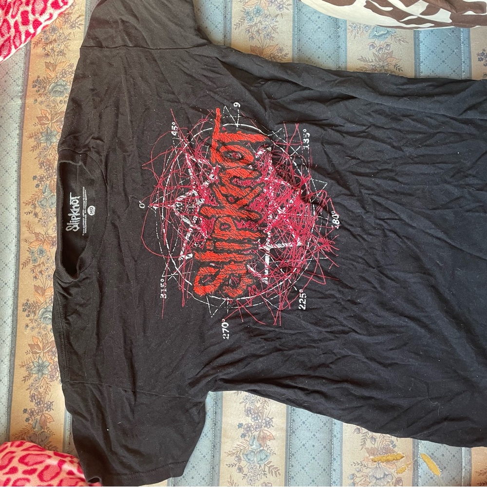 Slipknot Black Graphic T-Shirt
